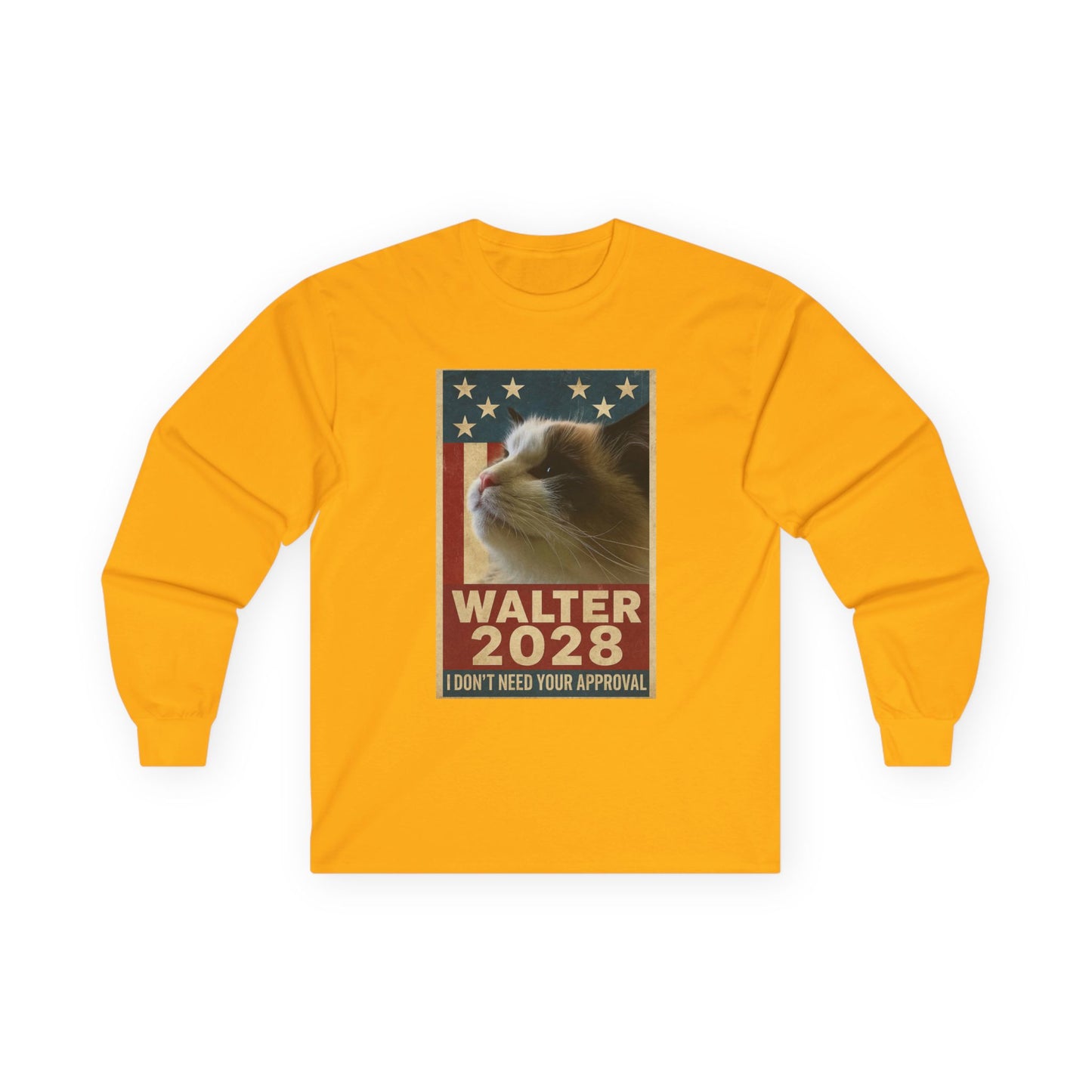 Vote Walter 2028 Long Sleeve Tee