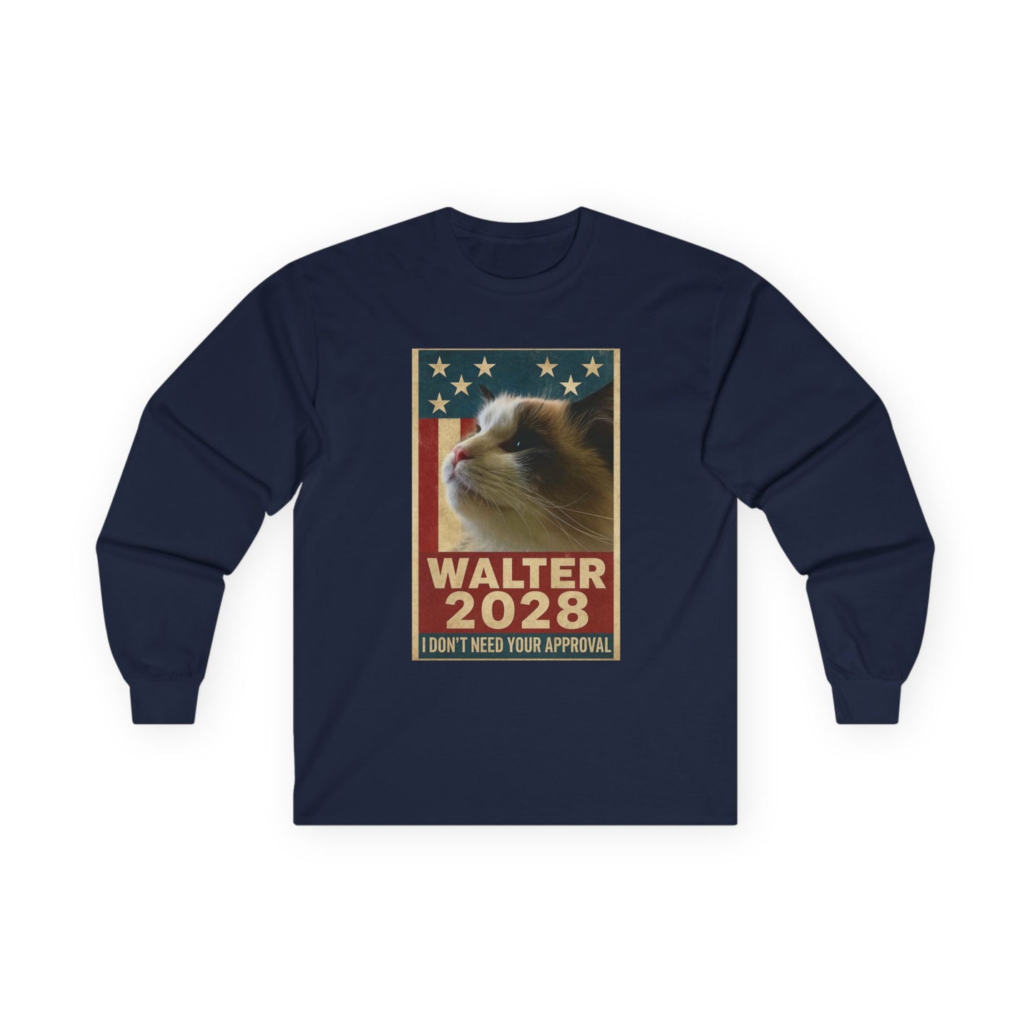 Vote Walter 2028 Long Sleeve Tee