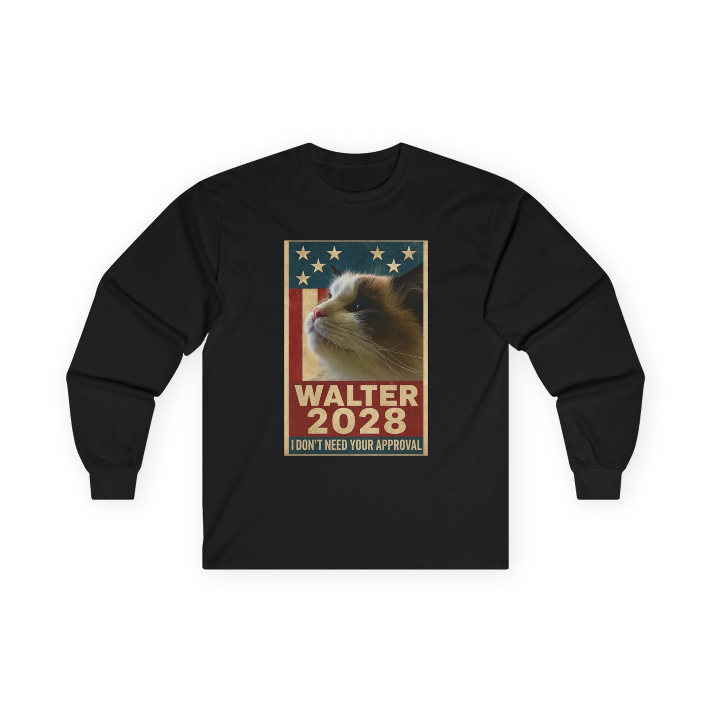 Vote Walter 2028 Long Sleeve Tee