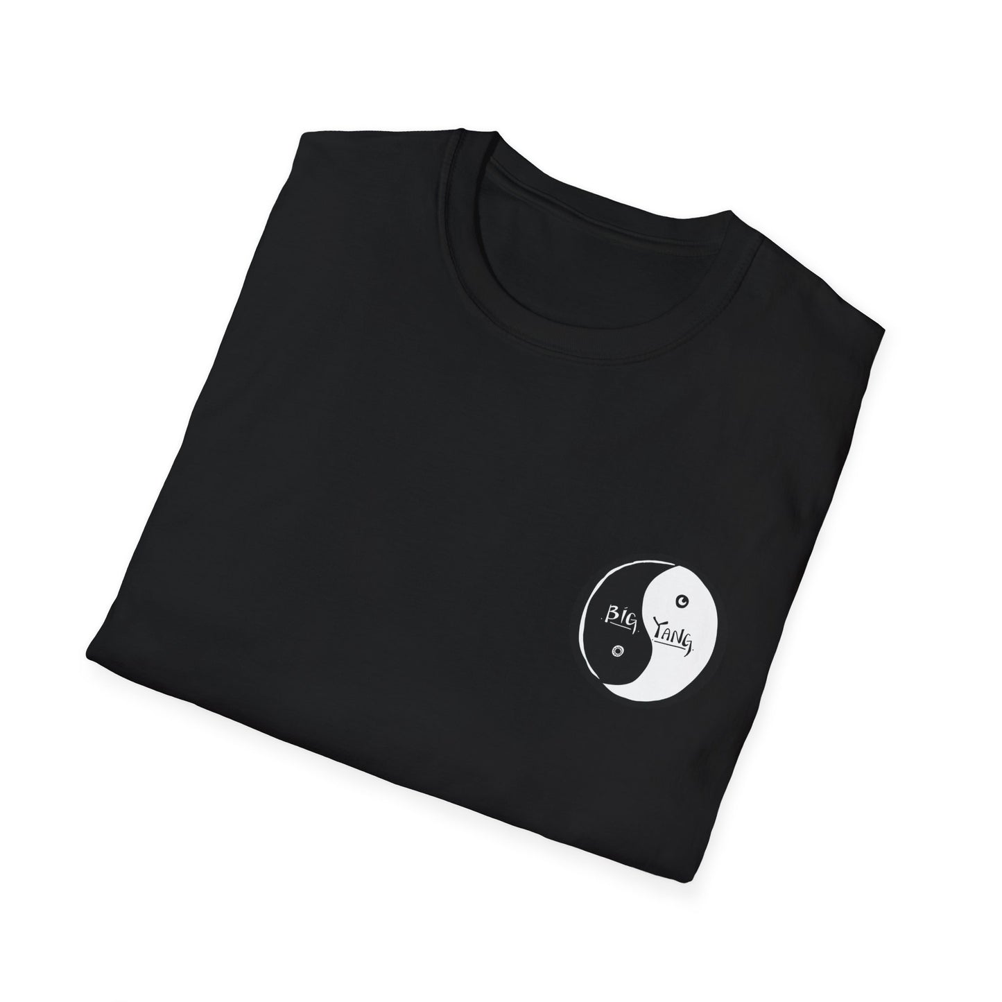 Big Yang Unisex Softstyle T-Shirt- Black