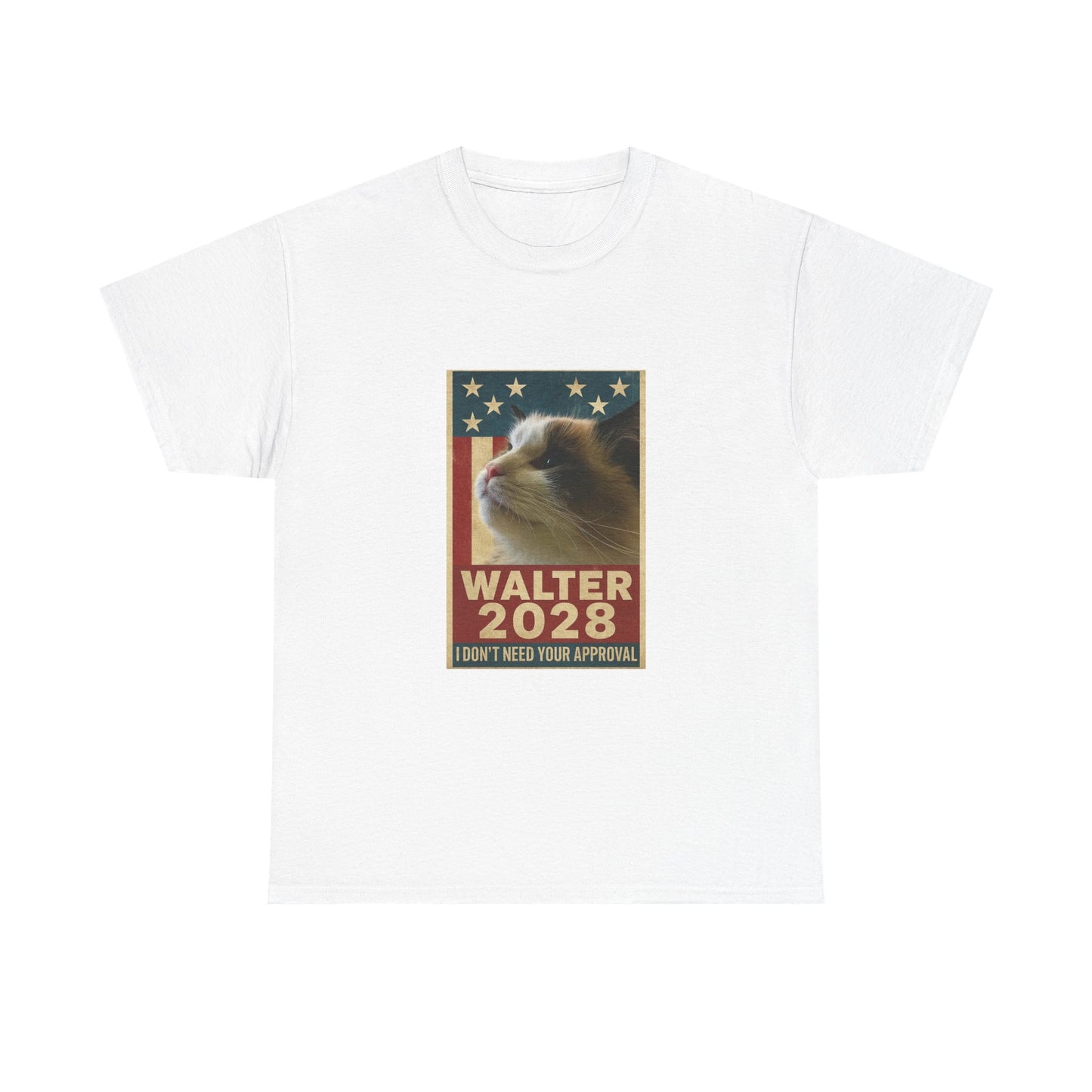 Vote Walter 2028 Unisex Heavy Cotton Tee