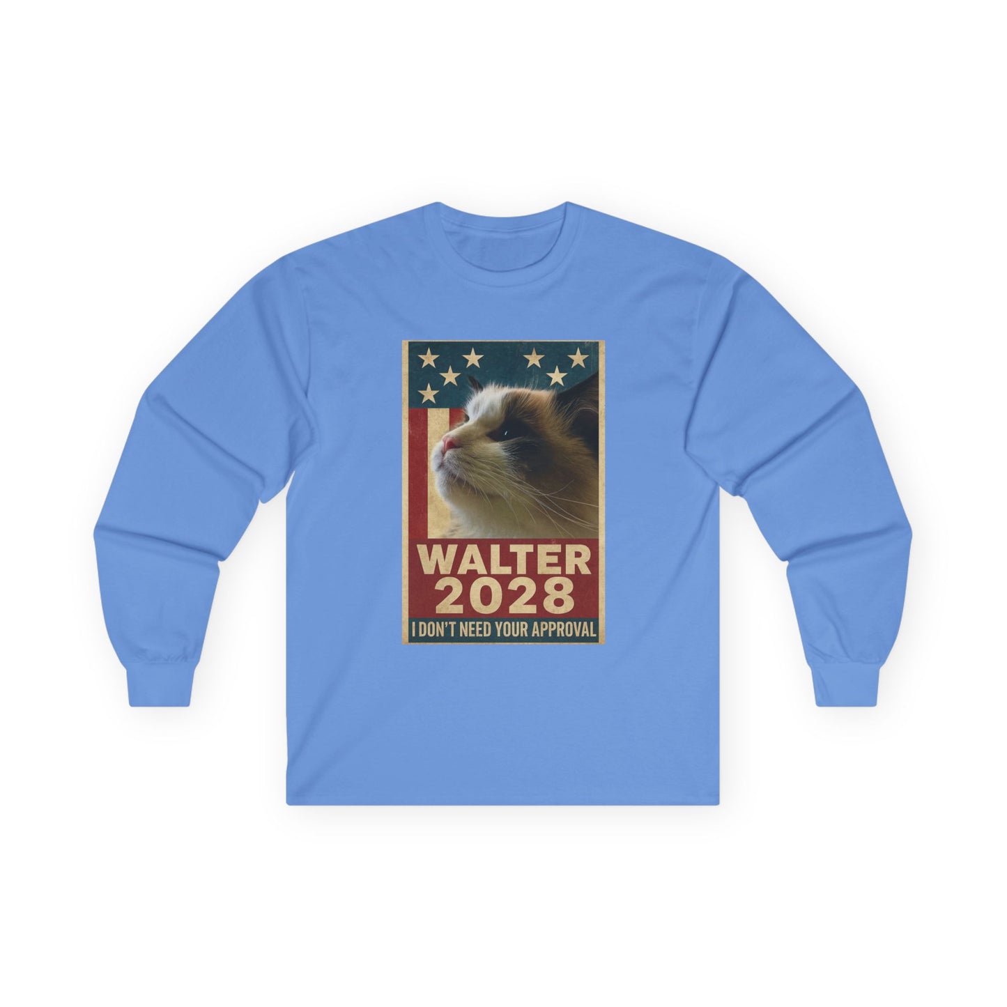Vote Walter 2028 Long Sleeve Tee