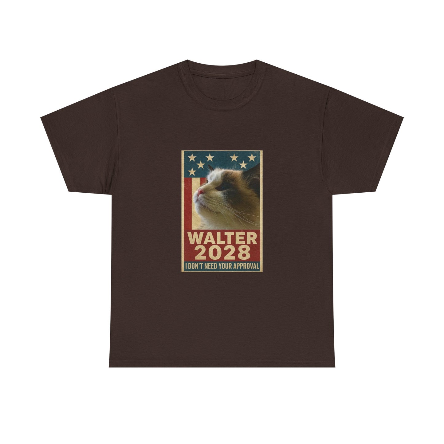 Vote Walter 2028 Unisex Heavy Cotton Tee