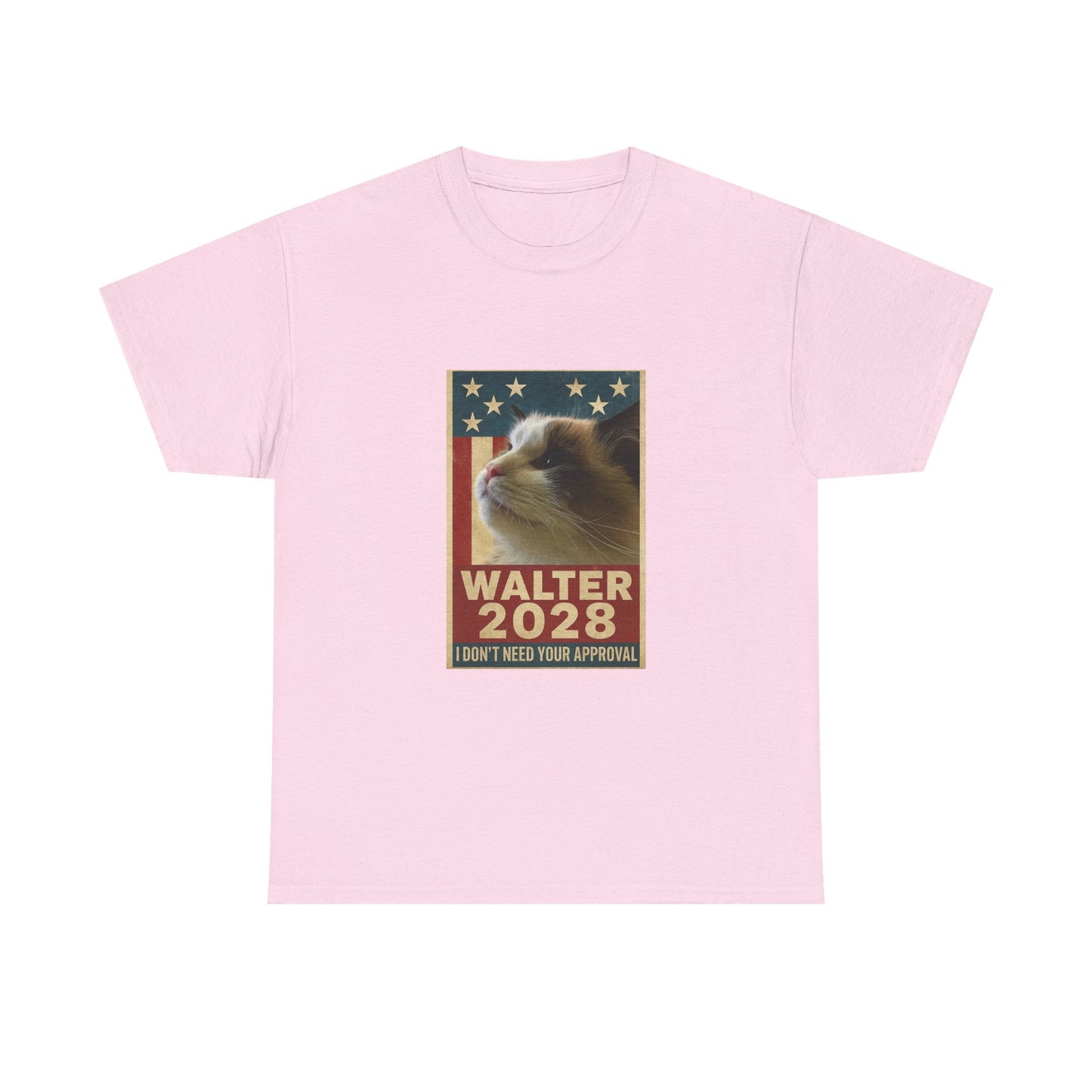Vote Walter 2028 Unisex Heavy Cotton Tee