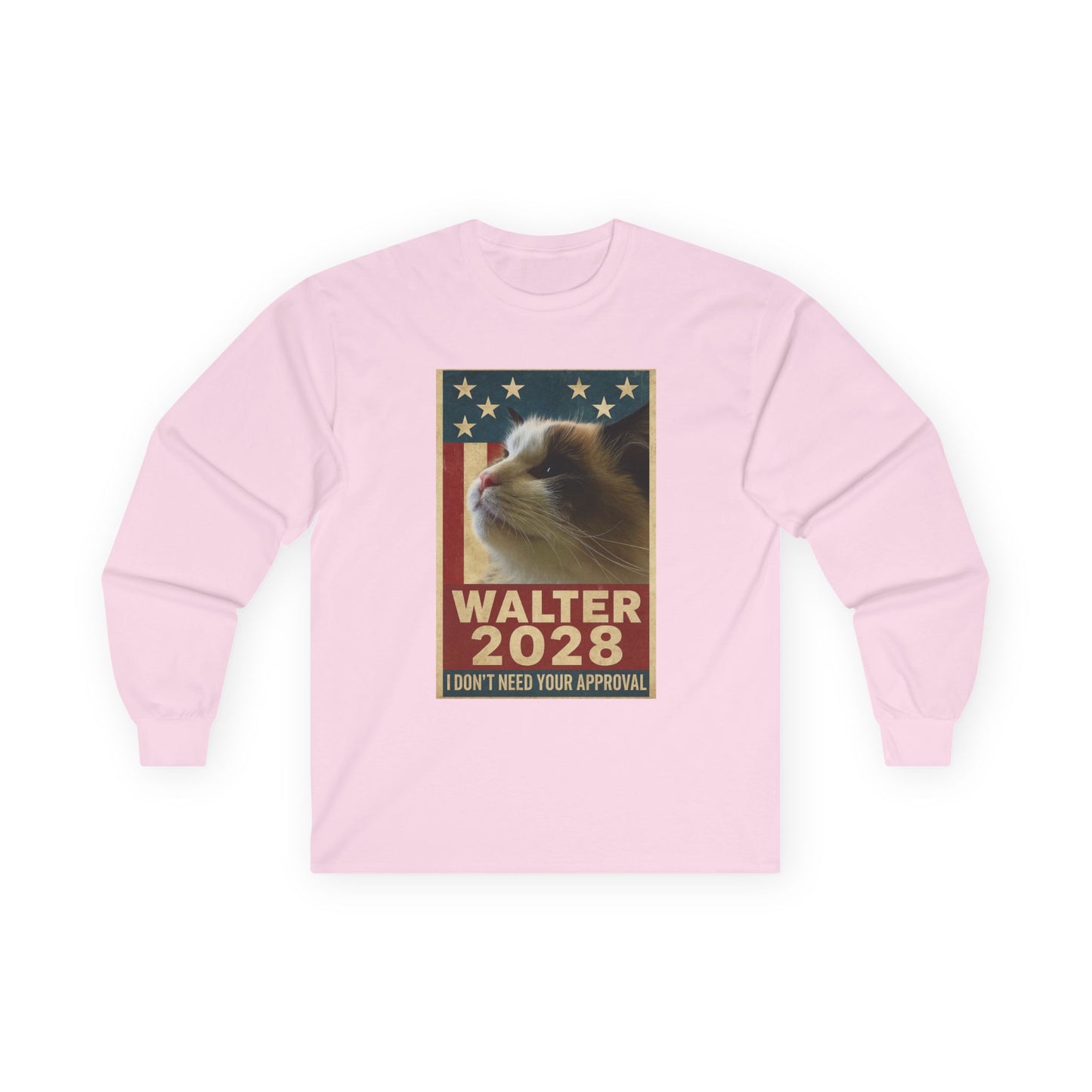 Vote Walter 2028 Long Sleeve Tee