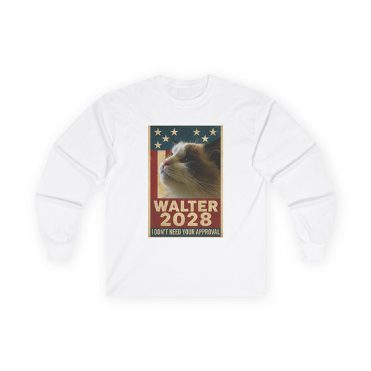 Vote Walter 2028 Long Sleeve Tee