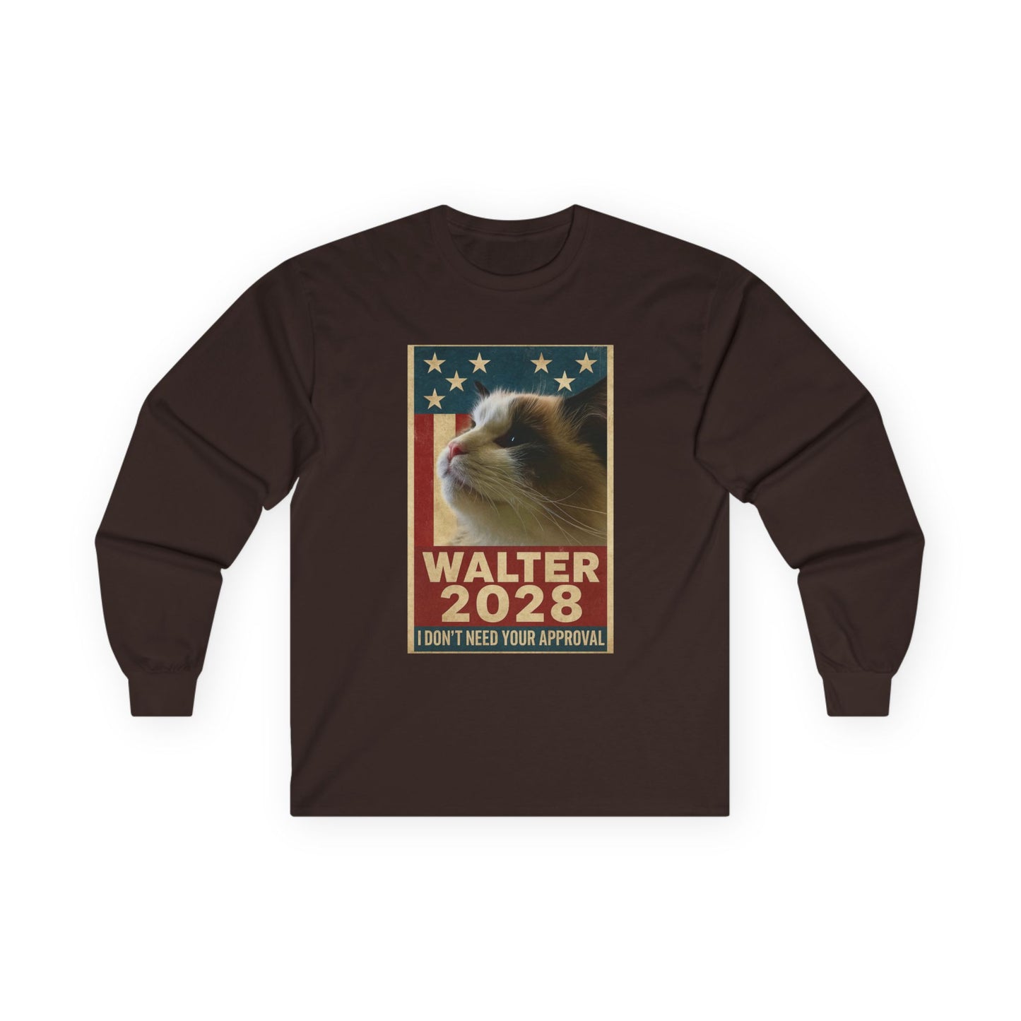 Vote Walter 2028 Long Sleeve Tee