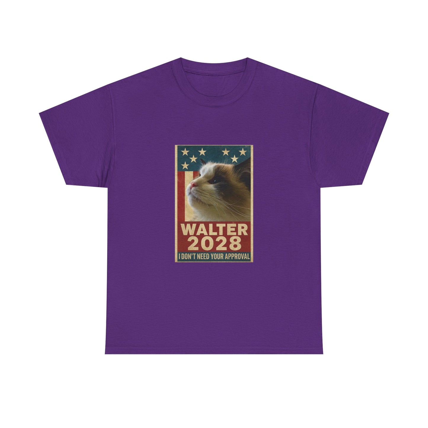 Vote Walter 2028 Unisex Heavy Cotton Tee