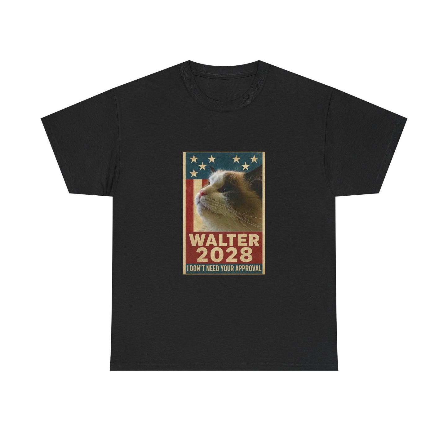 Vote Walter 2028 Unisex Heavy Cotton Tee