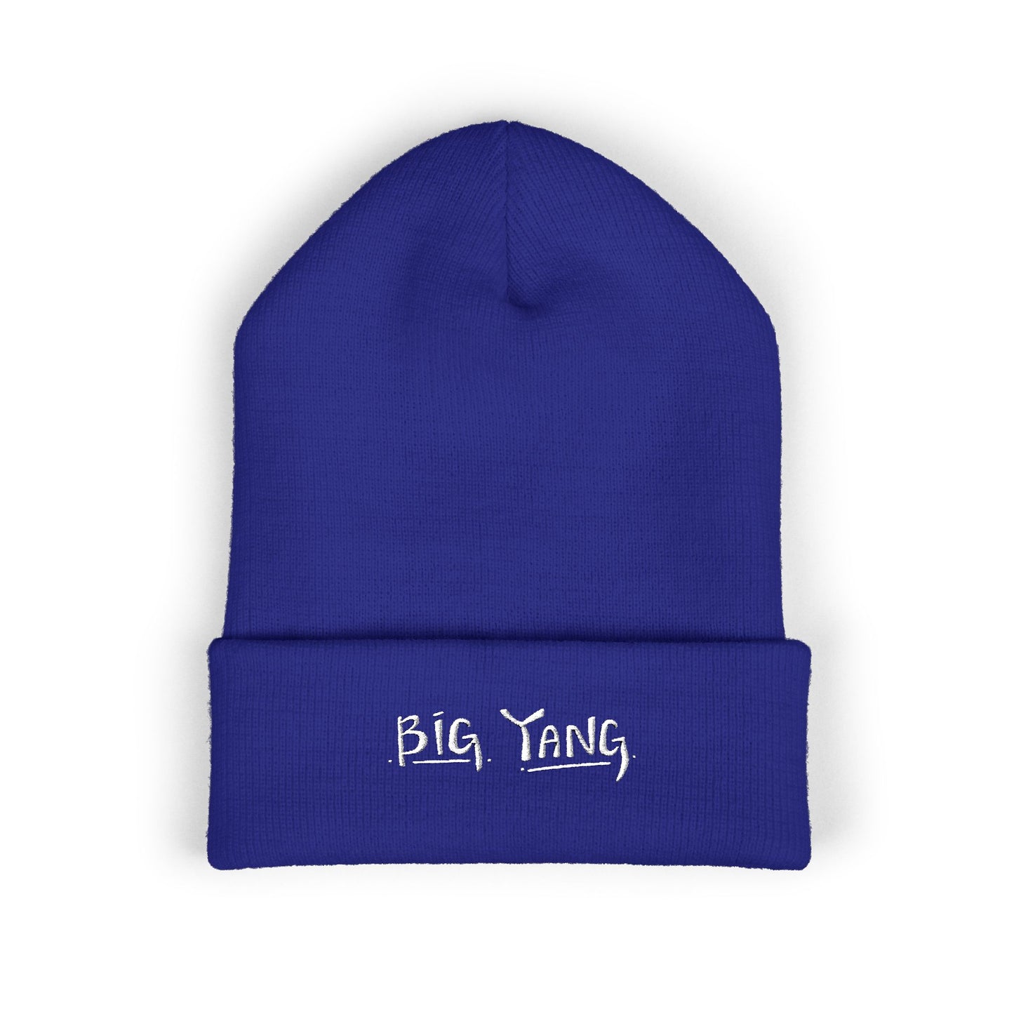 Big Yang Cuffed Beanie - Embroidered