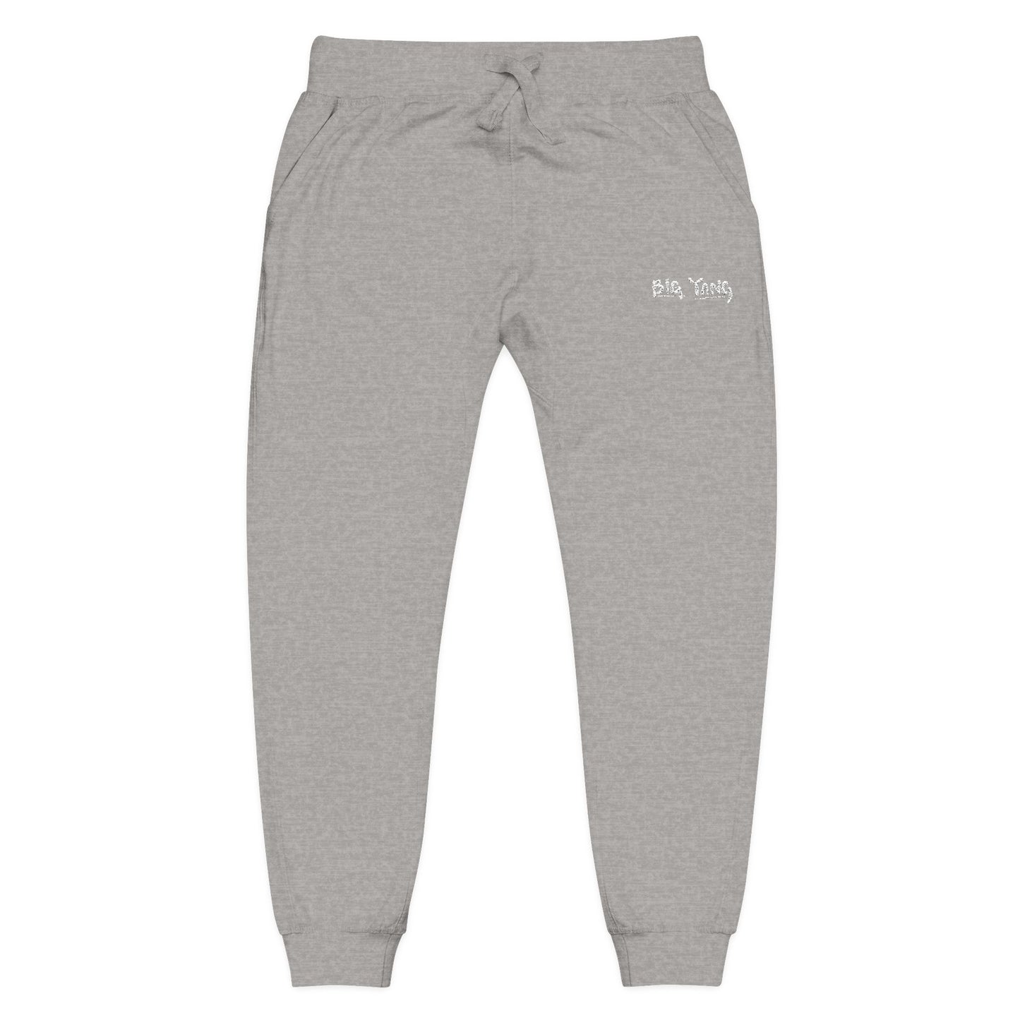 Big Yang Embroidered Fleece Sweatpants