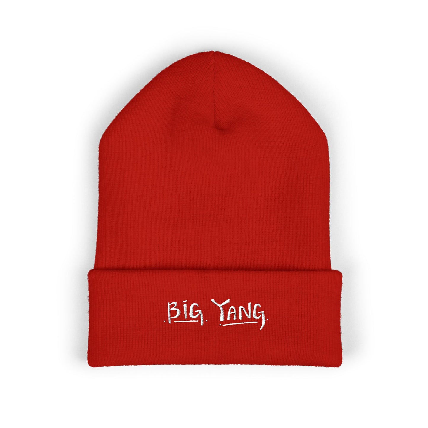 Big Yang Cuffed Beanie - Embroidered