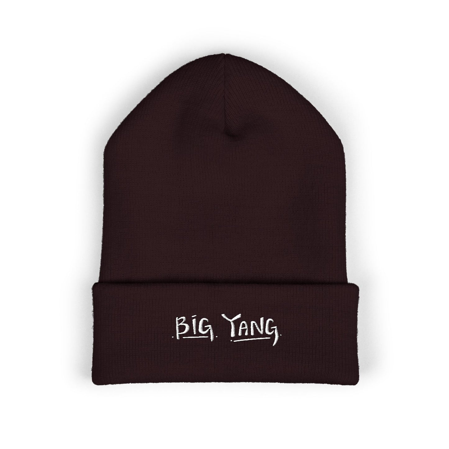 Big Yang Cuffed Beanie - Embroidered