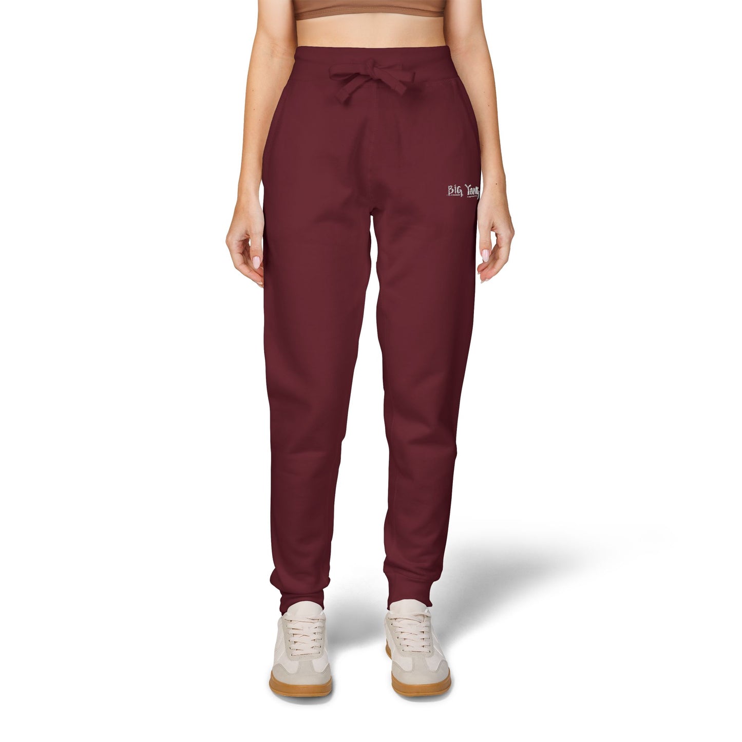 Big Yang Embroidered Fleece Sweatpants