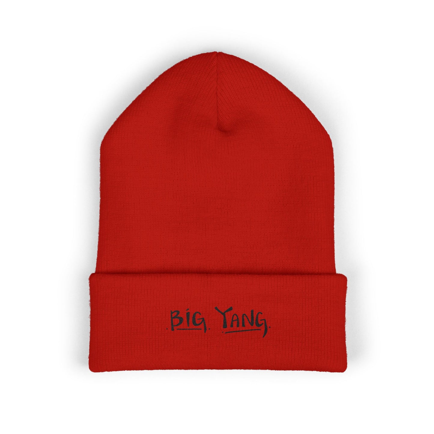 Big Yang Cuffed Beanie - Embroidered