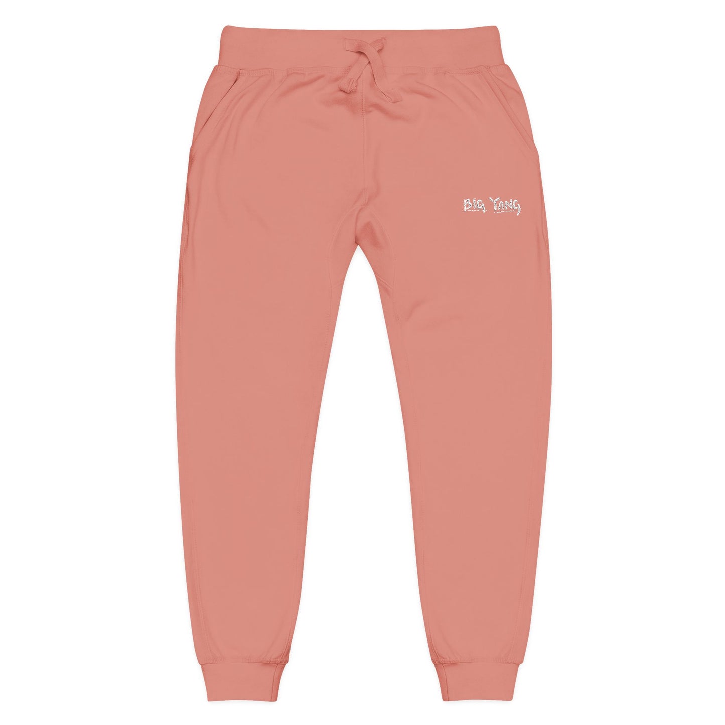 Big Yang Embroidered Fleece Sweatpants