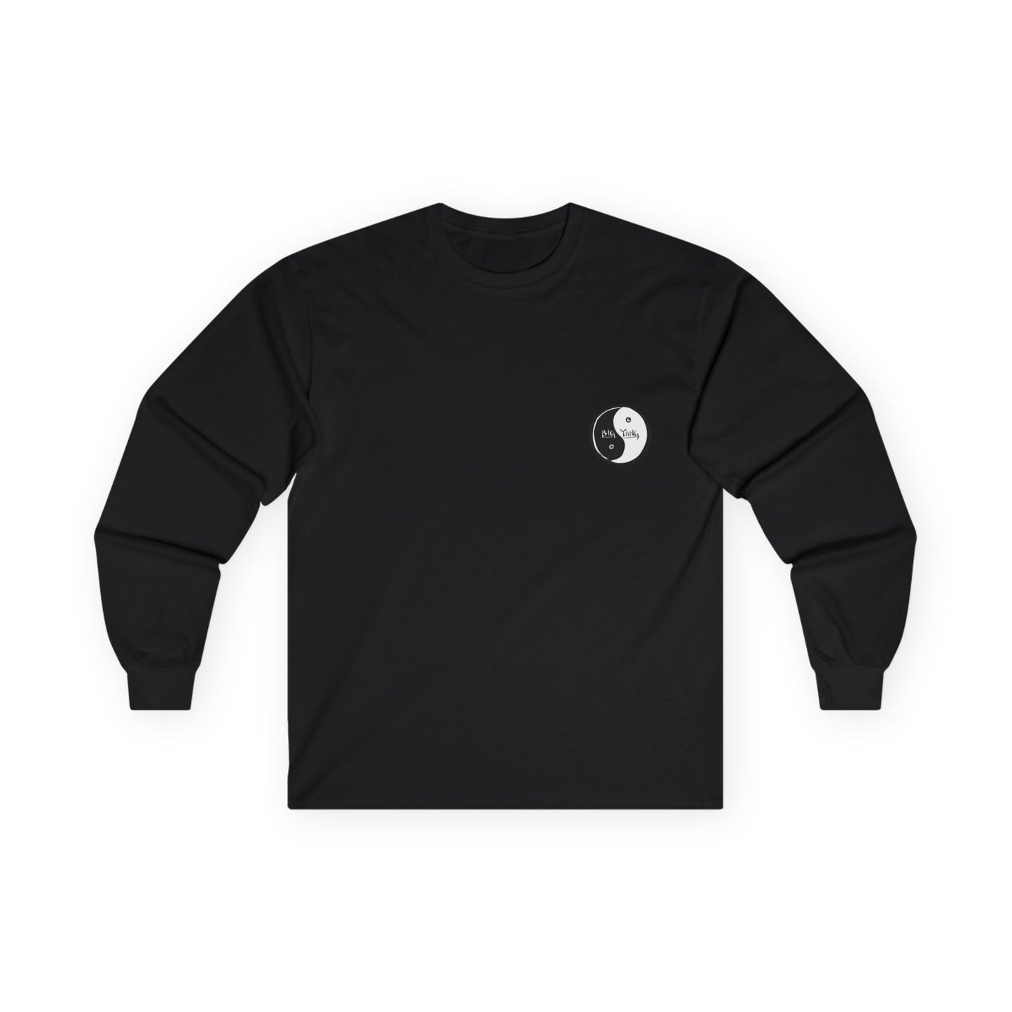 Big Yang Long Sleeve Tee Unisex- Black