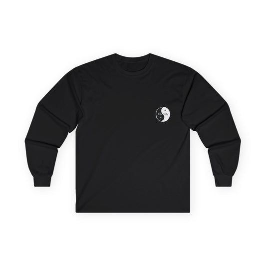 Big Yang Long Sleeve Tee Unisex- Black