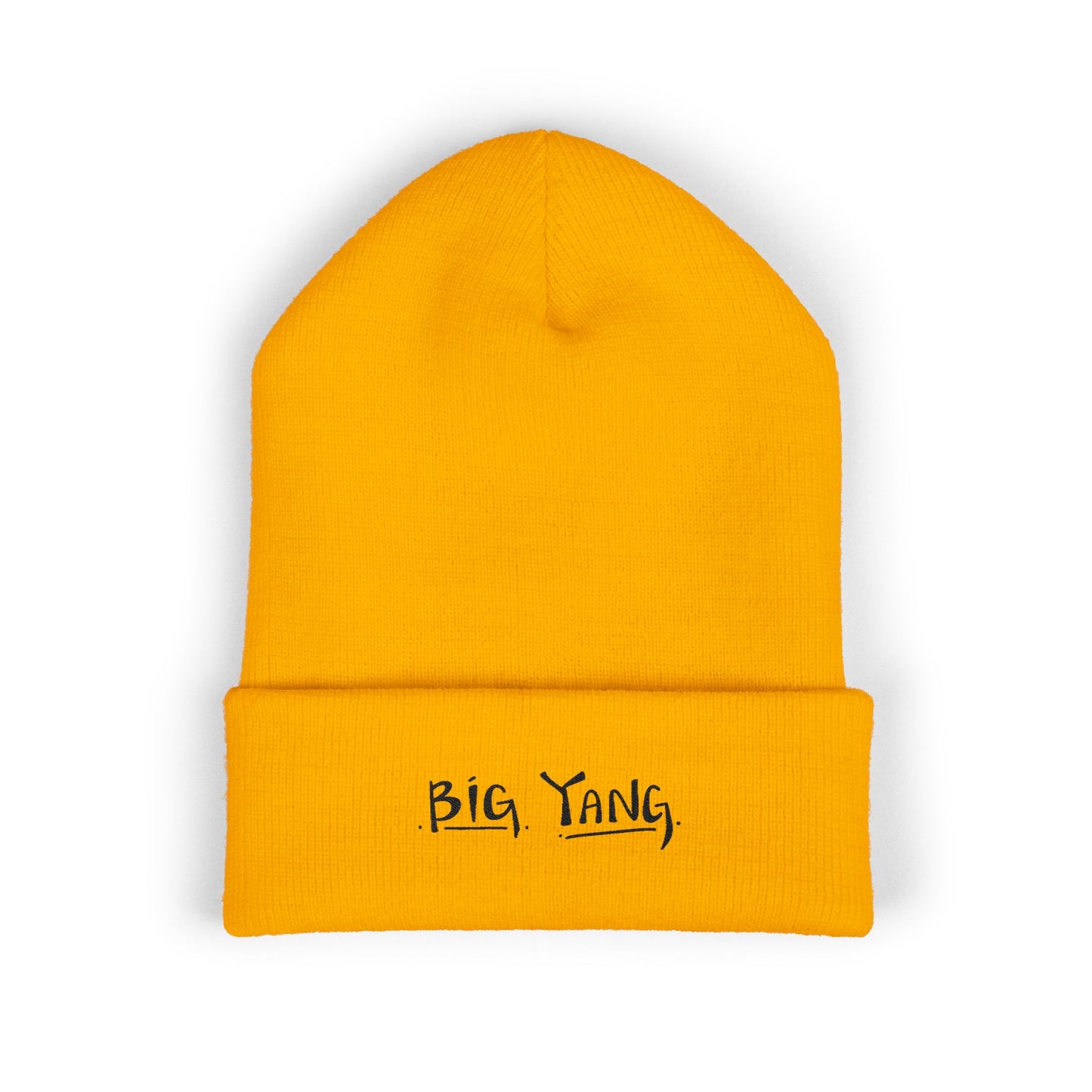 Big Yang Cuffed Beanie - Embroidered
