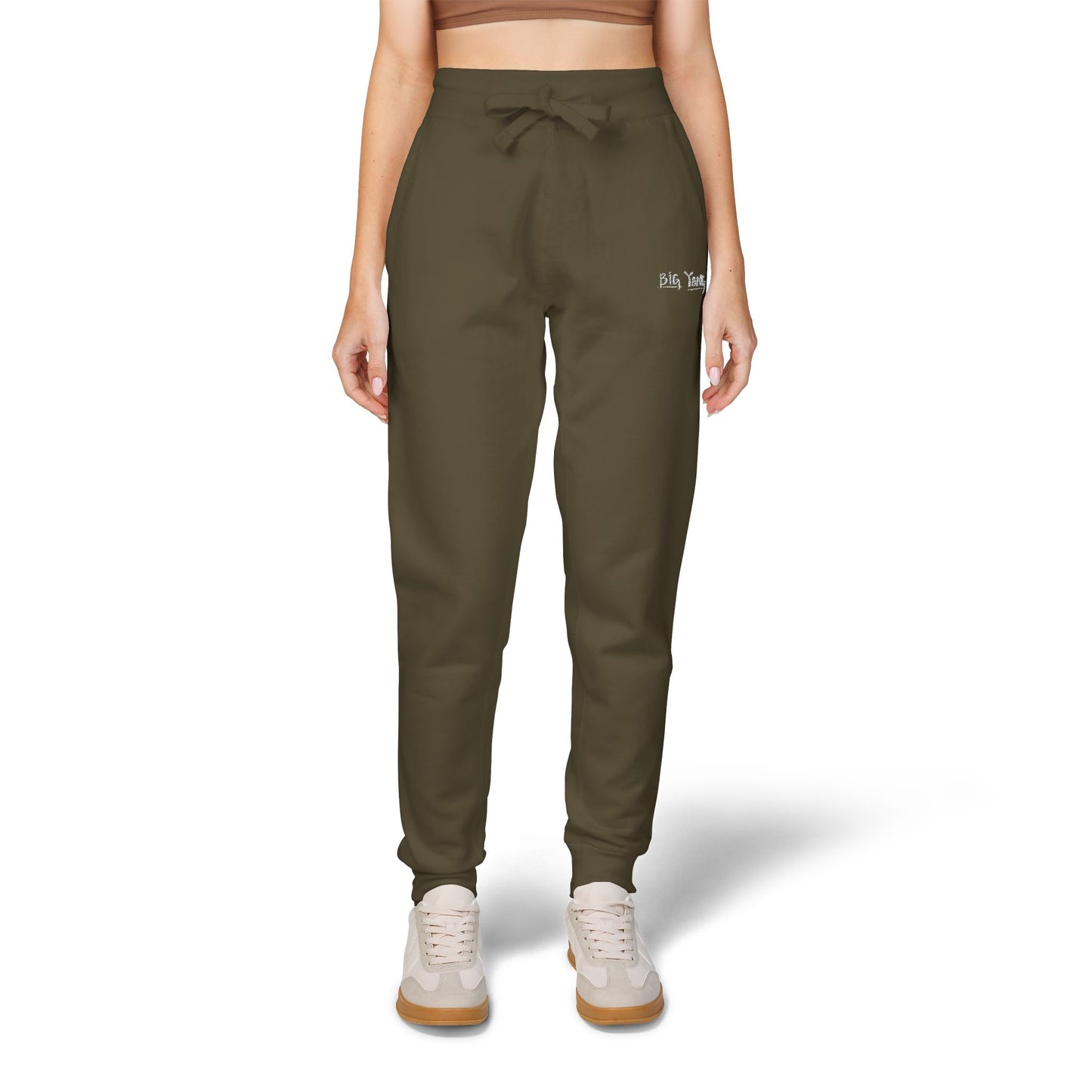 Big Yang Embroidered Fleece Sweatpants