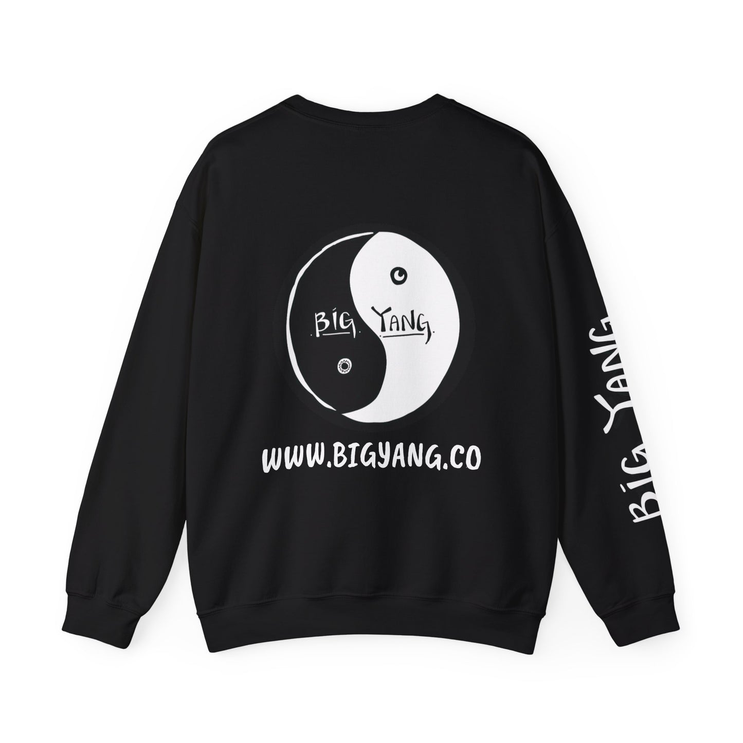 Big Yang Crewneck Sweatshirt - Unisex - Black