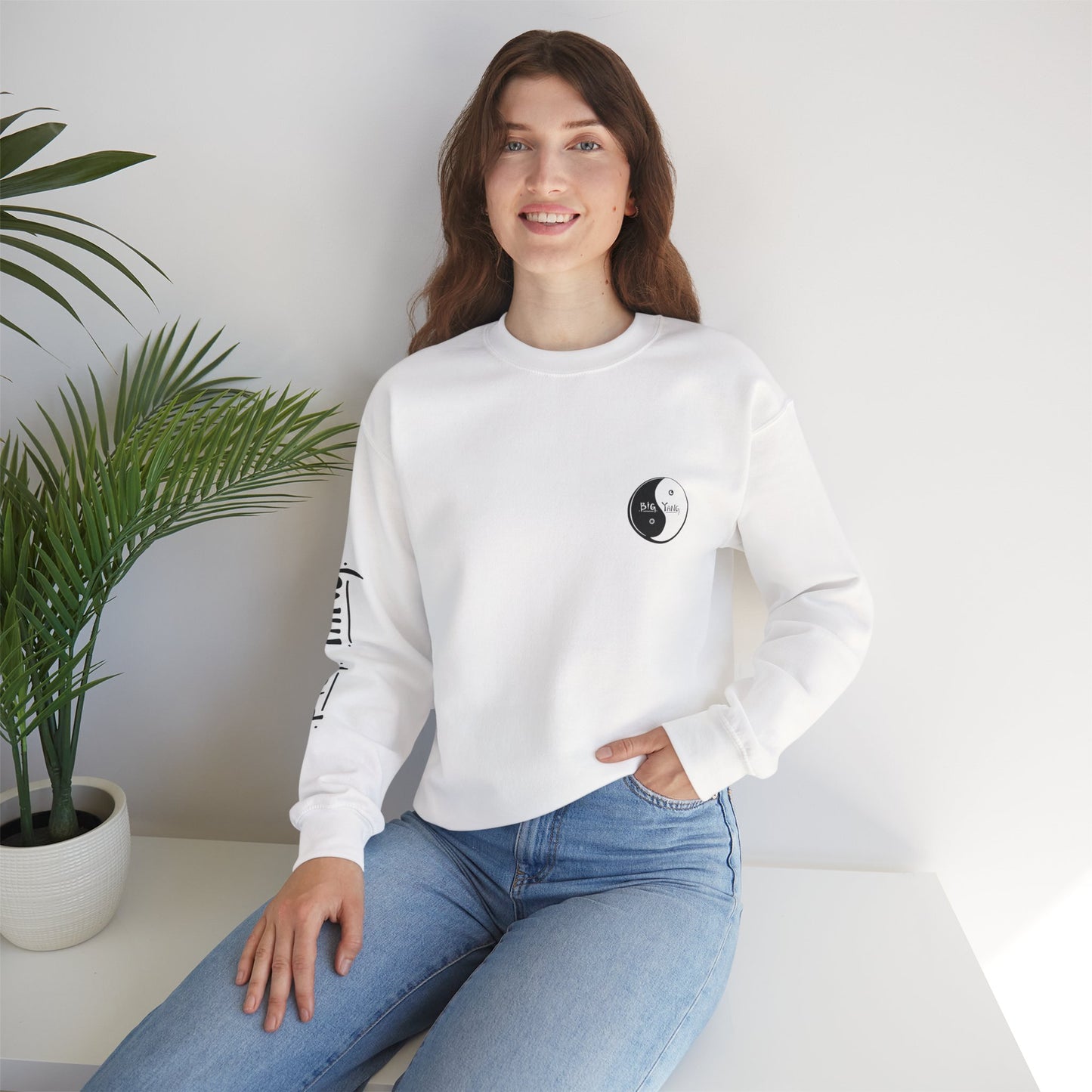 Big Yang Crewneck Sweatshirt - Unisex Heavy Blend™