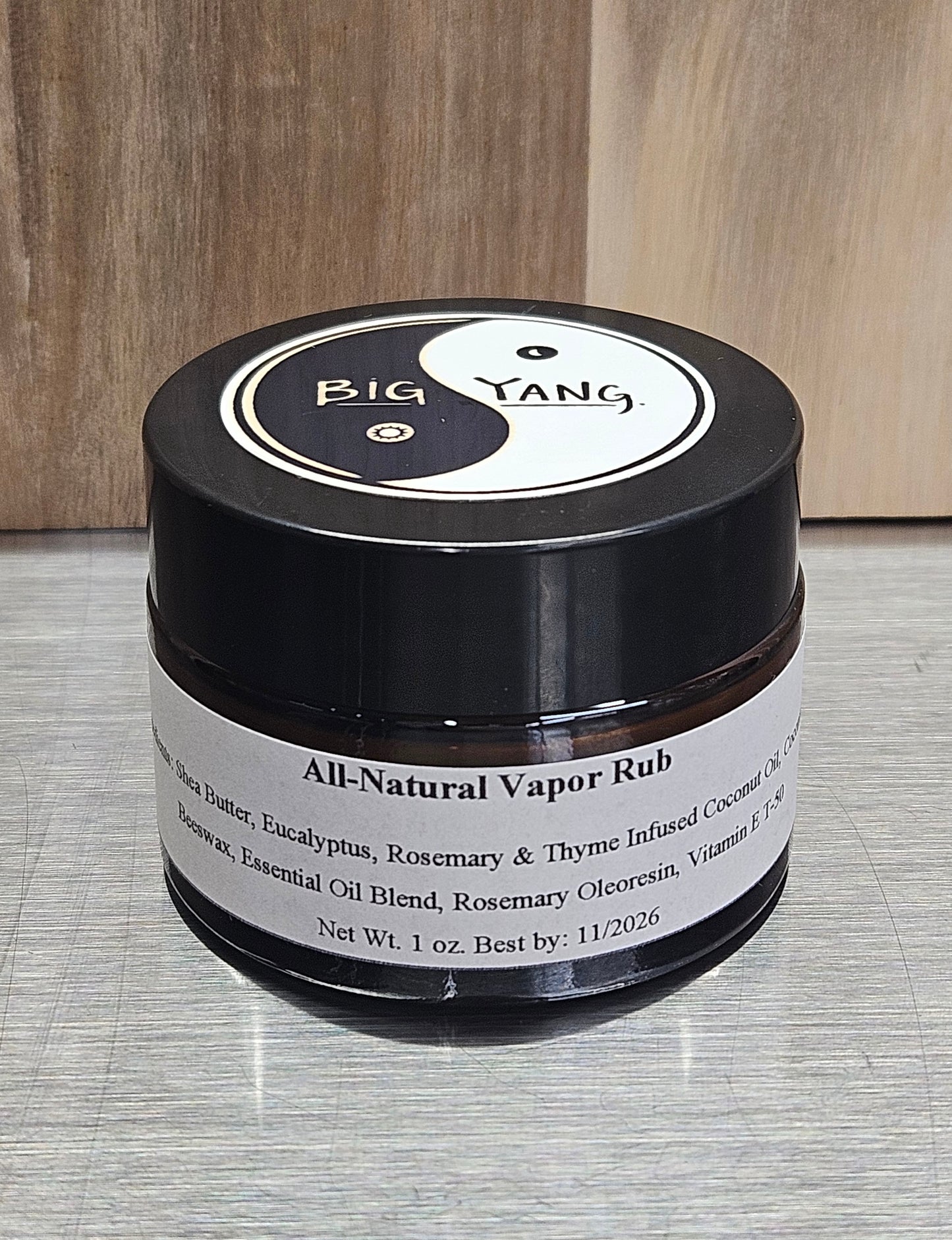 All-Natural Vapor Rub