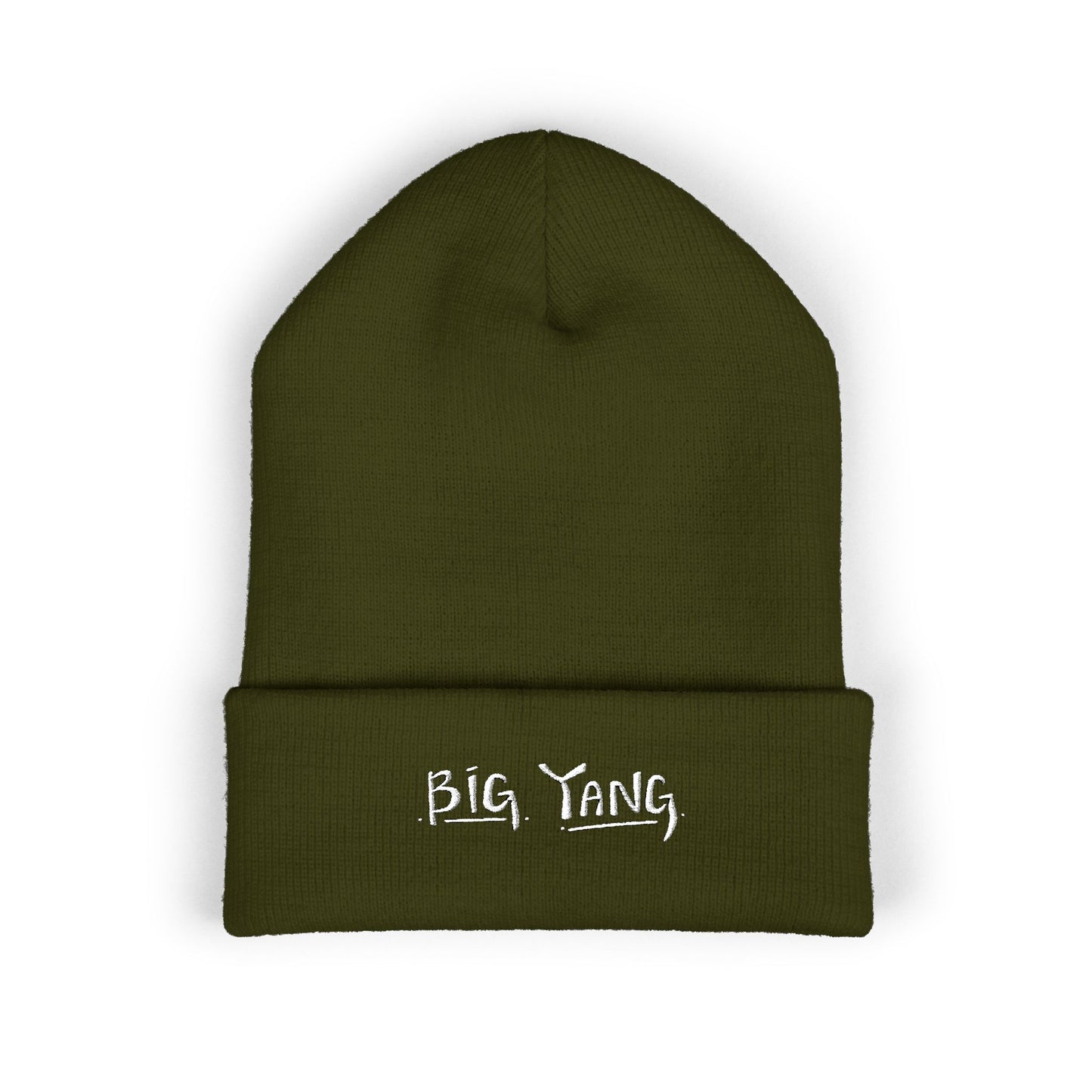 Big Yang Cuffed Beanie - Embroidered