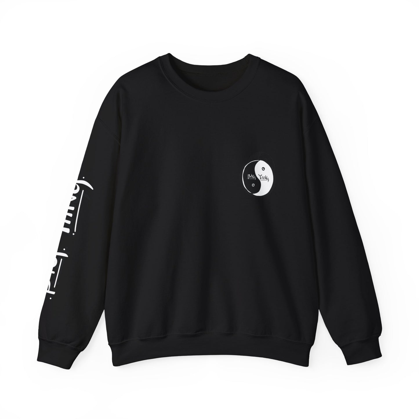 Big Yang Crewneck Sweatshirt - Unisex - Black