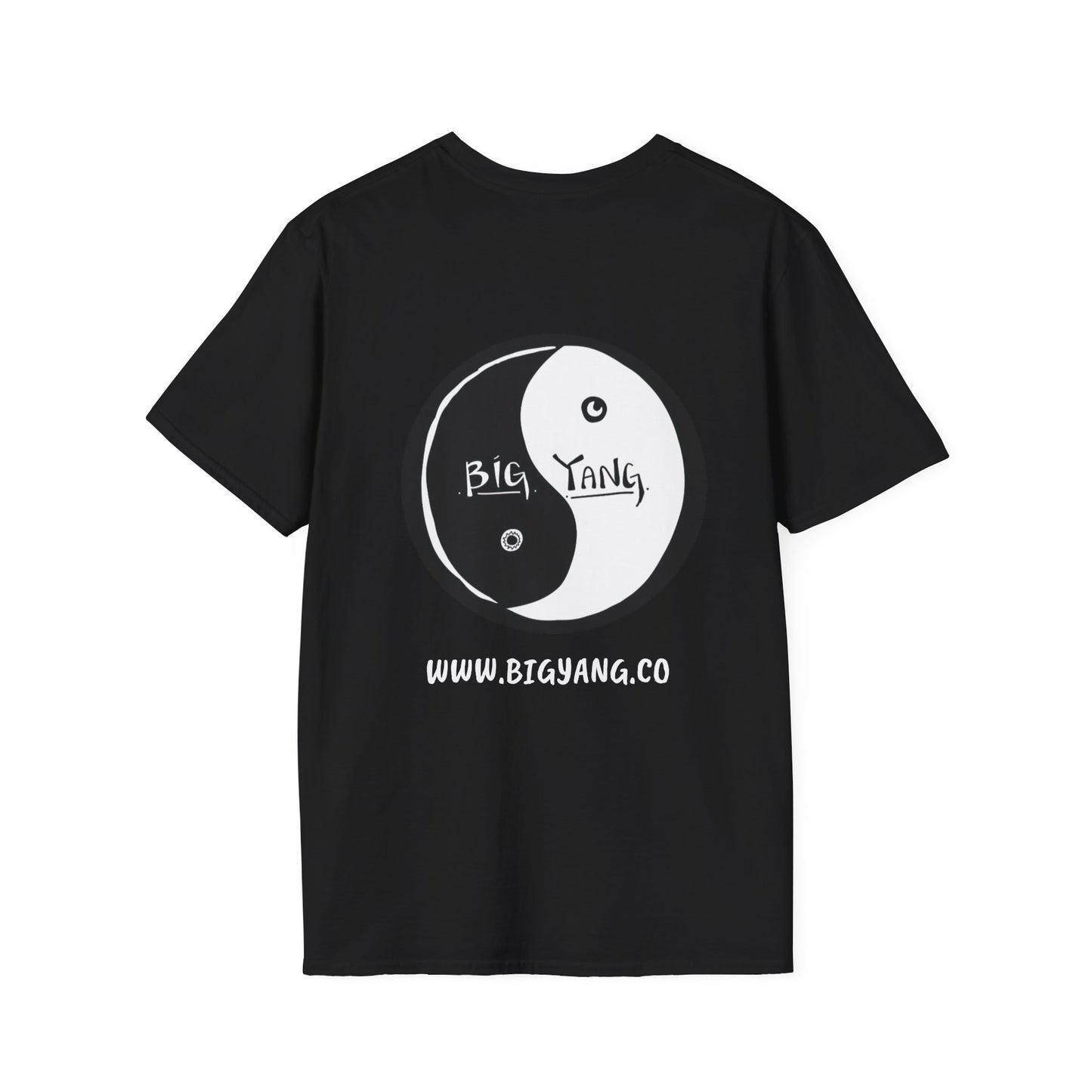Big Yang Unisex Softstyle T-Shirt- Black
