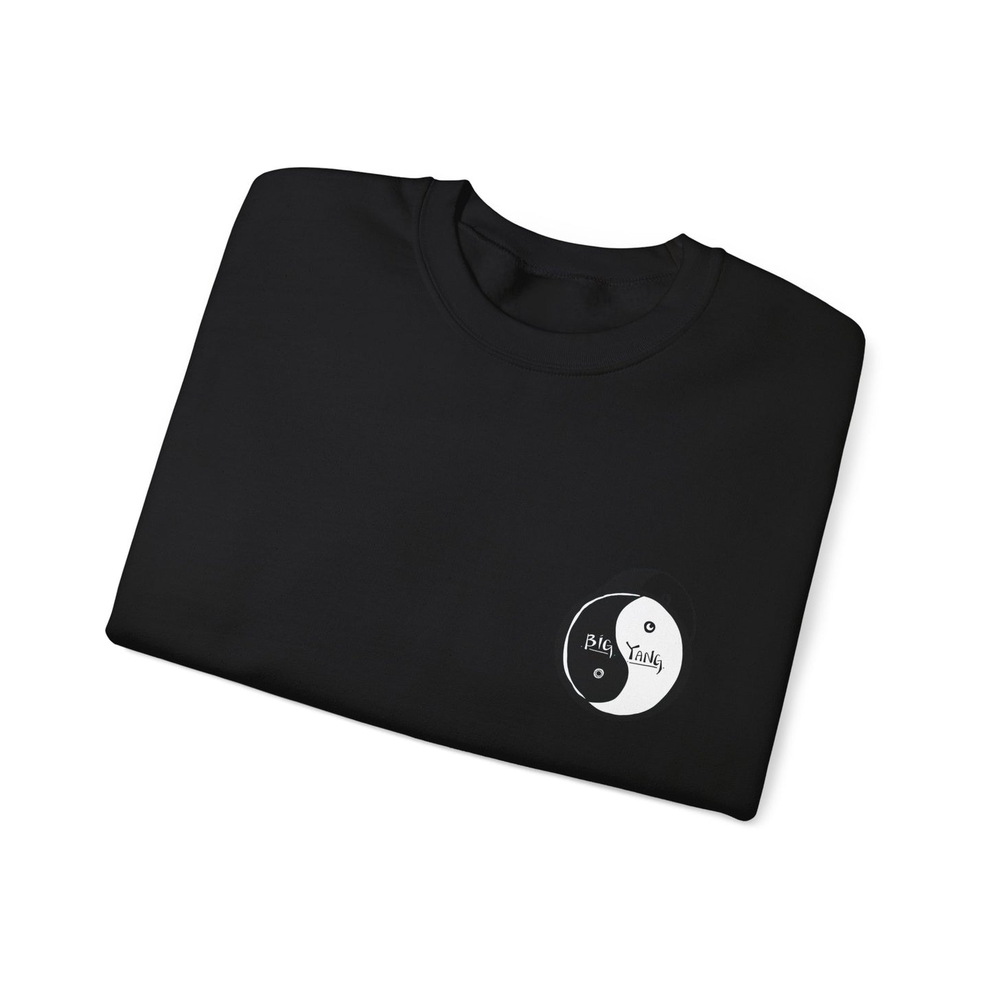 Big Yang Crewneck Sweatshirt - Unisex - Black