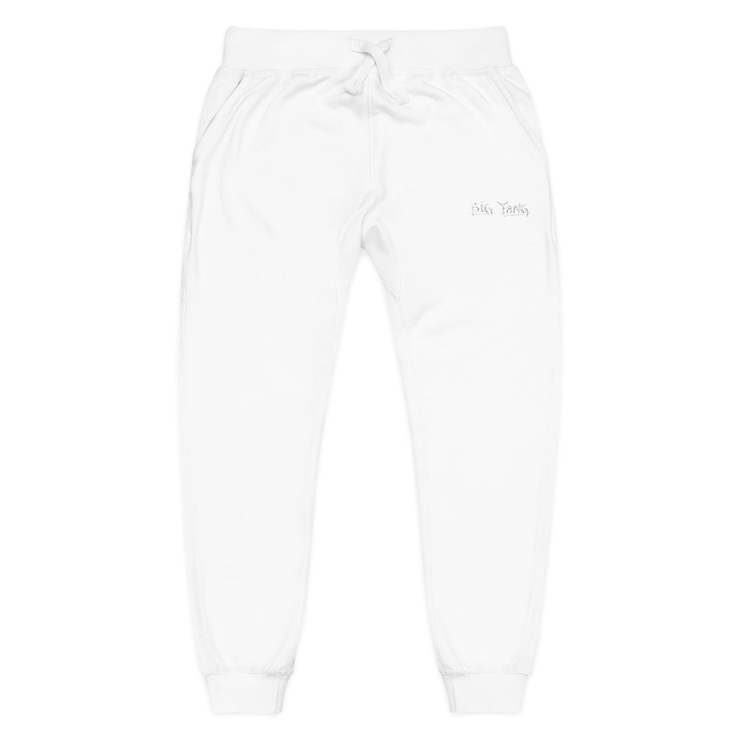 Big Yang Embroidered Fleece Sweatpants